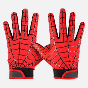 Customized Silicone American Football Gloves with Stretch <b>Sticky</b> Feature Wear-resistant for Adult Professional Use OEM Service - Product Image 6