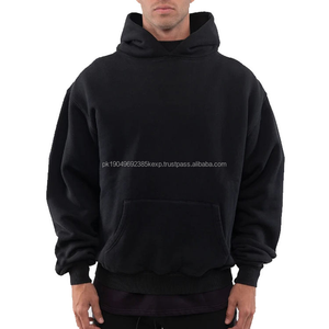 Sweat-shirt à capuche élégant pour homme, pull décontracté, fabrication OEM ODM, vente en gros, veste en molleton de coton avec logo personnalisé - Product Image 5