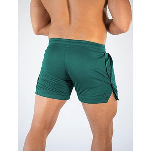 OEM Custom Logo Designer Basketball Sports Compression Shorts Pants Men Mesh Double-<b>layer</b> Workout Jogger Shorts With Side Pocket - Product Image 2