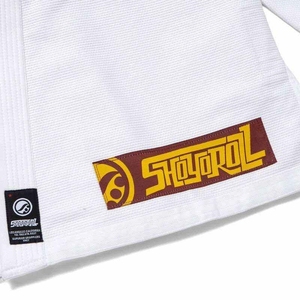 RTS High Quality Shoyorol Gi Custom Logo Heat-Transfer Printed Jui jitsu BJJ Gi 100% Cotton 450gsm Fabric For Unisex AS-JJ-5817 - Product Image 3