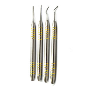 Instruments dentaires, kits dentaires, ensemble d'élévateurs radiculaires PDL, outils en acier inoxydable pour l'extraction dentaire, ensemble PDL, matériel médical - Product Image 1