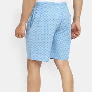 Nouvelle Arrivée Short Homme Délavé à l'Acide 100% Coton Molleton Bouclette Séchage Rapide Taille Élastique Short de Bain Décontracté d'Été - Product Image 2