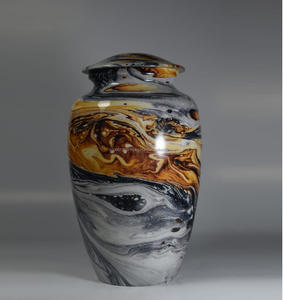 Urnas de Cremación de Aluminio Estilo Americano al por Mayor para Cenizas Humanas y de Mascotas con Diseños Personalizables, Recuerdo Funerario de la India - Product Image 2