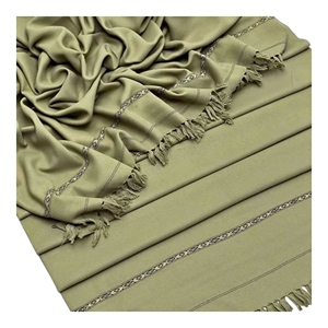 Châle en laine long uni à franges, léger, coupe-vent, respirant, unisexe, pour adulte, usage quotidien hivernal, écharpe traditionnelle, protection solaire - Product Image 4