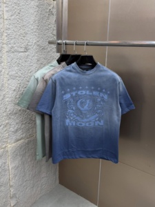 Camisetas Personalizadas DTG Oversize con Lavado Ácido Estilo Vintage, de Algodón Pesado, Estampado Streetwear para Hombre, Mujer, Unisex - Product Image 1