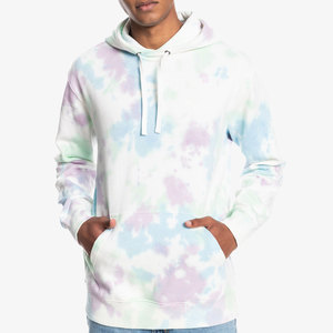Sudaderas con Capucha Tie Dye a la Moda, Tejido Ligero y Transpirable, Sudaderas con Capucha Tie Dye para un Look Informal - Product Image 1
