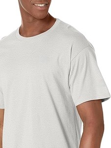 เสื้อยืดคอกลมผู้ชาย เสื้อผ้าลำลอง ขายส่ง ผ้าฝ้ายธรรมดา OEM GSM สำหรับผู้ใหญ่ ระยะเวลาจัดส่ง - Product Image 3