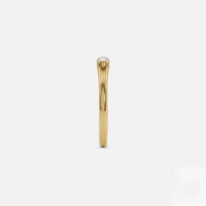 Anillo de Diamantes Baguette, Anillo de Diamantes Cultivados en Laboratorio de 1.23 CT, Anillo Minimalista de Oro Amarillo de 14K, Anillo Delicado para Apilar, Anillo Moderno y Elegante - Product Image 4