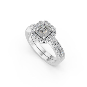 Anillo de Plata 925 con Diamante de Laboratorio para Mujer, Certificado IGI, RJC, ODM, OEM, Fabricante de Joyería Fina Ética, Venta al Por Mayor E201012_WB300884 - Product Image 1