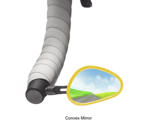 Espejo Retrovisor para Bicicleta SUNNYWHEEL Gripmirror Lite Negro 93x54mm, Ajustable 360 Grados, ABS+Revestimiento/PA/Silicona SW-BM-115 - Product Image 3