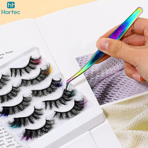 High-Precision Tweezers For Eyelash Extension, Non-Slip Grafting Tool For Natural Lashes Making Volume Beauty Tools - Product Image 6