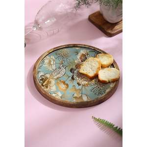 Plateau en bois émaillé écologique et durable pour la décoration et le service en cuisine - Product Image 2