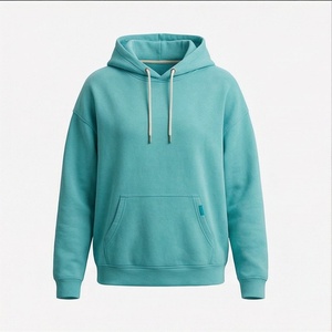 Hooded Front Custom Drop Shoulder Regular Oversized <b>Distressed</b> Acid Washed Hoodie Customized Color Premium Streetwear - Product Image 1