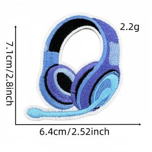 Factory Custom Embroidery Patch Varsity Letter <b>Fabric</b> Badge Heat Press for Jackets Caps Bags Garments Wholesale <b>Iron</b> <b>On</b> Sew - Product Image 6