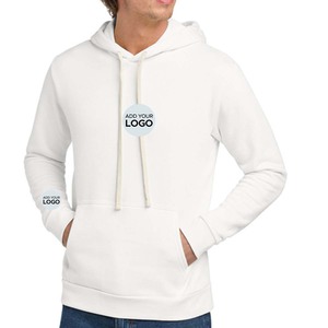 Sweat-shirts à capuche légers en tissu tri-mélange avec fermeture éclair - Product Image 1