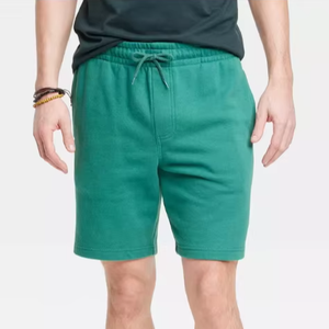 OEM Men's Casual <b>Summer</b> Cotton Shorts Lightweight Breathable Mid Waist Canvas Shorts Multiple Pockets Logo <b>Decoration</b> Hot Solid - Product Image 1