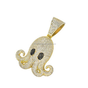Joyería de Lujo con Animales como Motivos, Colgante Hecho a Mano con Diamantes Cultivados en Laboratorio, Joyería Personalizada Estilo Rapero - Product Image 1