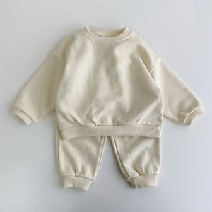 Nouvelle Arrivée Survêtement à Capuche Unisexe en Coton à Manches Longues pour Garçons, Style Streetwear, Design Personnalisé, Tenue de Sport Enfant Hiver Écologique et Uni - Product Image 2