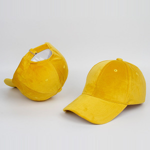 Casquette de baseball en velours doux de luxe, avec sangle réglable, chapeau décontracté streetwear, respirant, léger, à la mode, pour hommes et femmes - Product Image 4