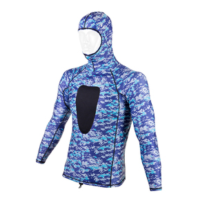 Camiseta Deportiva Rash Guard para Hombre, Manga Larga, Protección UV UPF 50+, Secado Rápido, Transpirable, para Buceo y Running - Product Image 4