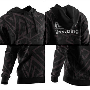 Sweat-shirt à capuche de hockey sur glace unisexe durable, imprimé sur mesure avec le logo de l'équipe, respirant, pour l'entraînement sur glace - Product Image 5