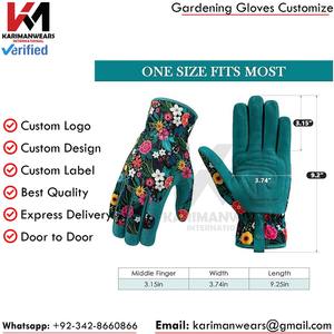 Gants de jardinage professionnels durables, respirants, paume renforcée, légers, ajustement confortable - Product Image 5