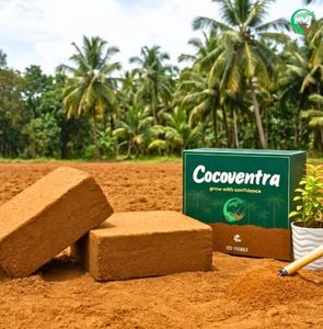 Bloque de Cocoventra de Alta Calidad, 5 kg, Bajo EC, Alta Retención de Agua para Hidroponía, Expansión de 80L, Fibra de Coco, Precio al por Mayor - Product Image 2