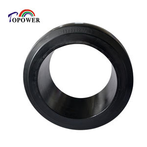 Neumático de caucho sólido Topower 18x8x12 para rueda de grúa de remolque - Product Image 2