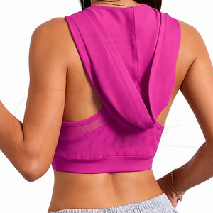 เสื้อฮู้ดเอวลอยสำหรับผู้หญิง, สินค้ามาใหม่เสื้อครอปแบบมีสไตล์ - Product Image 4