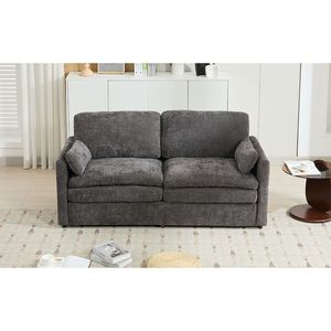 Divano a Due Posti Imbottito da 173 cm, Oversize e Confortevole, con Doppio Cuscino Morbido, per Soggiorno - Product Image 5