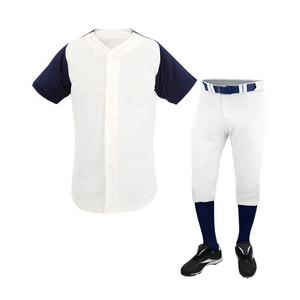 Uniformes de baseball et de softball en polyester 100% conçus sur mesure uniformes de baseball respirants et imprimés - Product Image 2