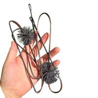 Cordage de tir à l'arc Fastflight à 12 à 18 brins avec boucle d'extrémité pour la chasse