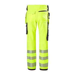 Uniforme de Trabajo de Seguridad Industrial de Alta Visibilidad BETTERGLOWAPPARELMFG Personalizado, Conjunto Unisex de Poliéster con Certificación CE Antialérgica - Product Image 3
