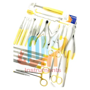 Juego de Cirugía nasal para rinoplastia ENT, 21 Uds., herramientas de septoplastia ENT reutilizables de acero inoxidable, instrumentos de cirugía para oreja, nariz y garganta - Product Image 4