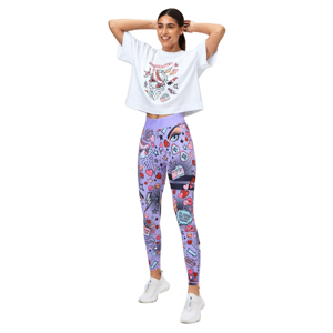 Leggings de Compresión Personalizados para Mujer, 76% Nailon y 24% Otras Telas, Logotipo Sublimado en la Cintura, para Fitness - Product Image 5