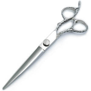 Tijeras de Peluquería Profesionales de 7 Pulgadas, Tijeras de Peluquería de Alta Calidad con Certificación ISO, Personalizables, de Acero Inoxidable para Cortar el Cabello - Product Image 4