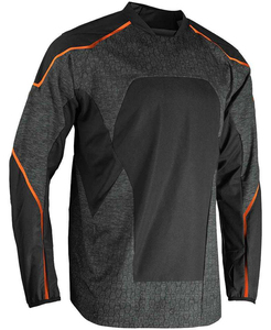 Camiseta de Paintball de Manga Larga, Negra y Gris, de Tela Oxford, Equipo de Protección, Ajuste Universal - Product Image 2