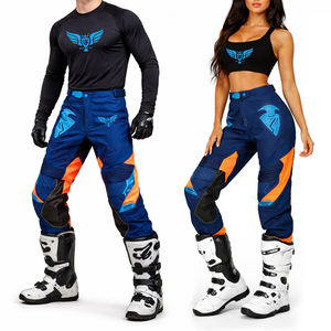 Pantalones de Motocross Personalizados OEM para Hombre y Mujer, Pantalones de Carreras Todoterreno MX para Motocicleta con Protección para las Rodillas, Equipo de Motociclismo - Product Image 1