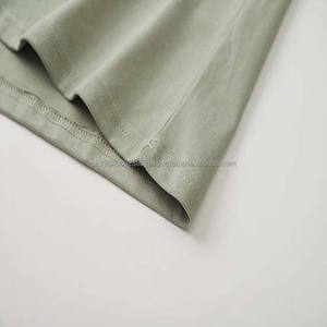 T-shirts en coton de qualité supérieure pour hommes, vêtements de couleur unie, grande taille, style streetwear, respirant, séchage rapide, chemise d'été pour hommes - Product Image 4