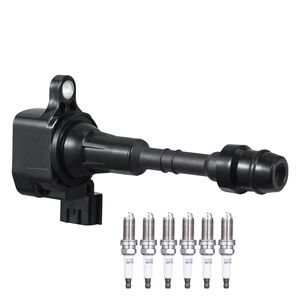 Set di 6 Bobine di Accensione Compatibili e Candele per Nissan Maxima, Murano, Altima, Pathfinder, Quest, Pathfinder FR-Models, T30 Cube - Product Image 1