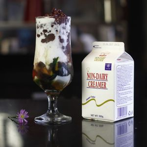 Meilleur fabricant en gros de crème non laitière pour boissons, crème non laitière 1KG, ingrédient de boulangerie HALAL, service OEM/ODM, bon prix - Product Image 3