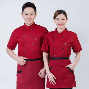 Uniforme de Chef de Alta Calidad, Elegante y Personalizado con Bordado OEM, para Restaurante, Cocina, Hotel, Unisex, para Personal de Catering - Product Image 3