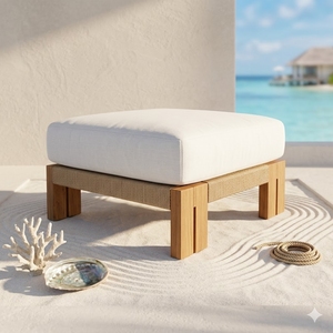 Meubles de jardin en teck pour terrasse extérieure, fabriqués en Indonésie - Product Image 1