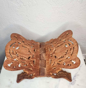 ที่ตั้งหนังสือทำจากไม้สำหรับถือคัมภีร์กุรอ่านหรือหนังสือเล่มใดก็ได้ที่วางหนังสือทำจากไม้ทำจากไม้สำหรับถือหนังสือที่ไม่ลื่นเป็นของขวัญรอมฎอนโดย fwe - Product Image 6