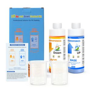 YIERYI 2 piezas 250ml Solución Líquida Ajustadora <span class=keywords><strong>de</strong></span> <span class=keywords><strong>pH</strong></span> (Alto/Bajo) para Plantas Hidropónicas, <span class=keywords><strong>Regulador</strong></span> <span class=keywords><strong>de</strong></span> Nutrientes y Equilibrio Acuático - Product Image 2