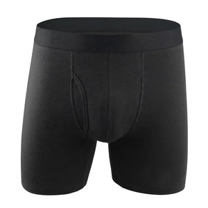 Calzoncillos Bóxer de Algodón y Elastano para Hombre en Varios Colores, Ropa Interior Elástica Transpirable Ecológica, Proveedor OEM, Precio al por Mayor - Product Image 4