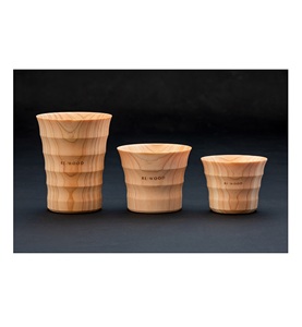 Juego de Vasos de Madera para Restaurante, Creativos, Bonitos y Personalizados, al Por Mayor, al Mejor Precio - Product Image 1