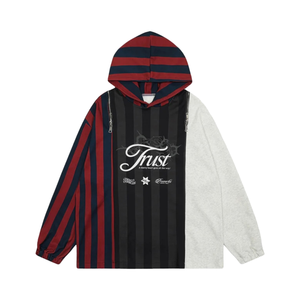 Sweat à capuche unisexe personnalisé avec logo, en molleton épais et respirant, coupe oversize, chaud pour l'hiver, 100 % coton brodé pour homme - Product Image 1