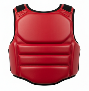 Protector de Pecho Profesional para Artes Marciales: Protector Corporal de Taekwondo de Cuero PU Duradero para Niños y Adultos - Product Image 6