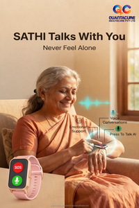 Reloj Inteligente 2026 QC V22 Pro con IA, GPS, WiFi, Llamada SOS, Detección de Caídas, Monitor de Ritmo Cardíaco, Monitor de Sueño, IP67, Navegación GPS para Personas Mayores - Product Image 5